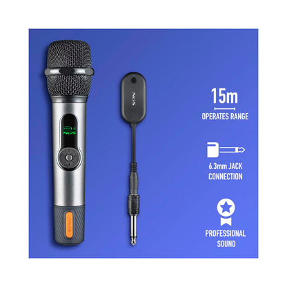 NGS - Singer Star Wireless Microphone Duo - black