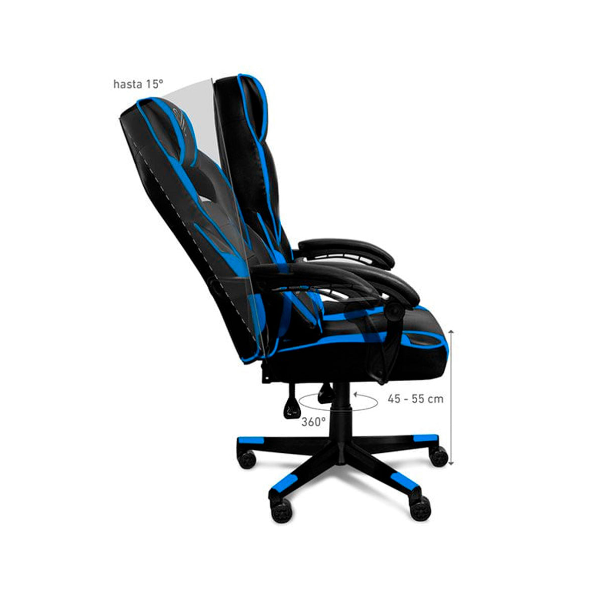 Gaming Chair - Phoenix - Trophy White/Black