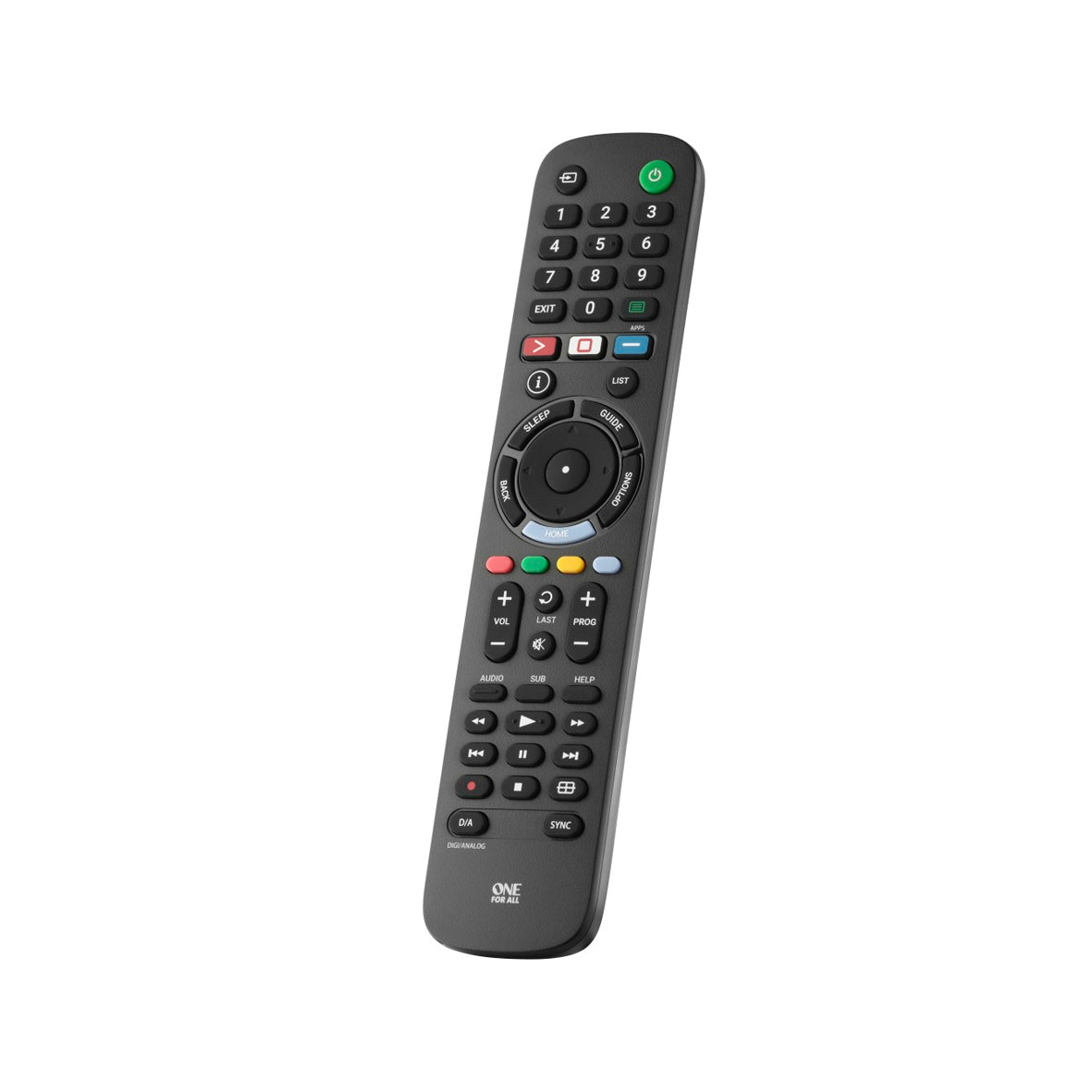 One For All - Sony 2.0 TV Remote Control - Black
