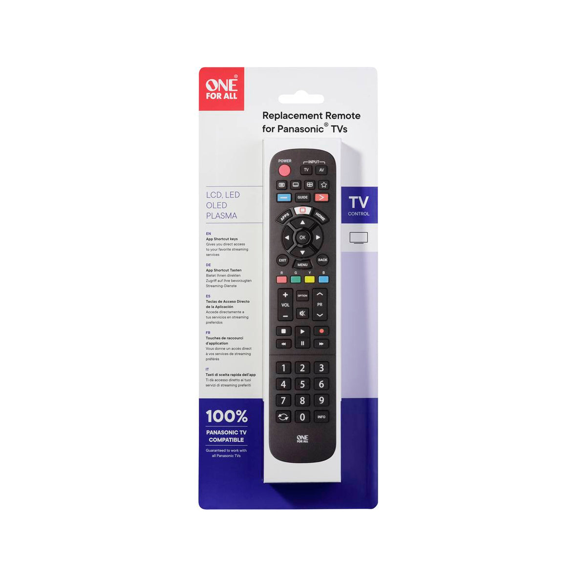 One For All - Panasonic TV Remote
