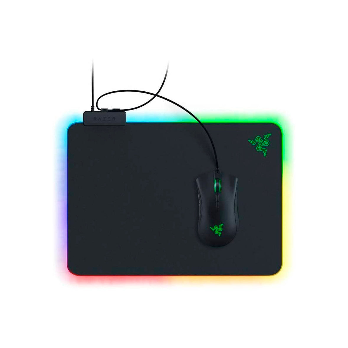 Razer - Firefly V2 RGB Gaming Surface - Medium - Black
