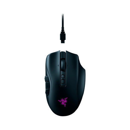 Razer - Naga V2 Pro Wireless Gaming Mouse - Black