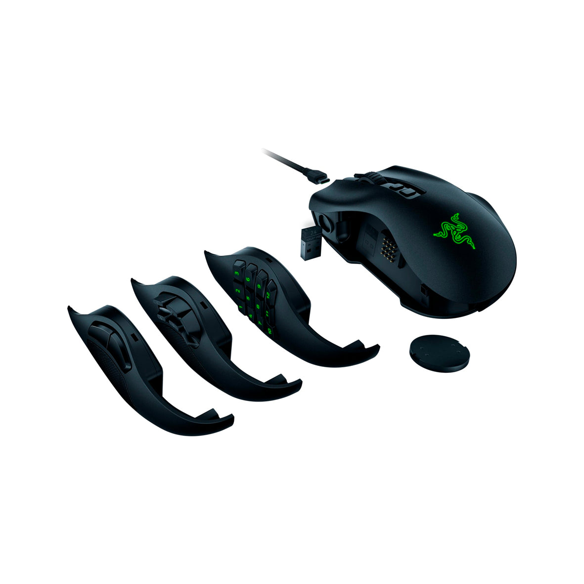 Razer - Naga V2 Pro Wireless Gaming Mouse - Black