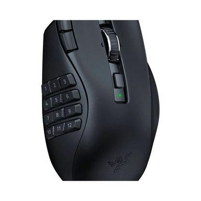 Razer - Naga V2 HyperSpeed Wireless Optical Gaming Mouse - Black