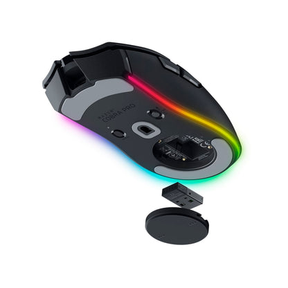 Razer - Cobra Pro RGB Wireless Optical Gaming Mouse - Black