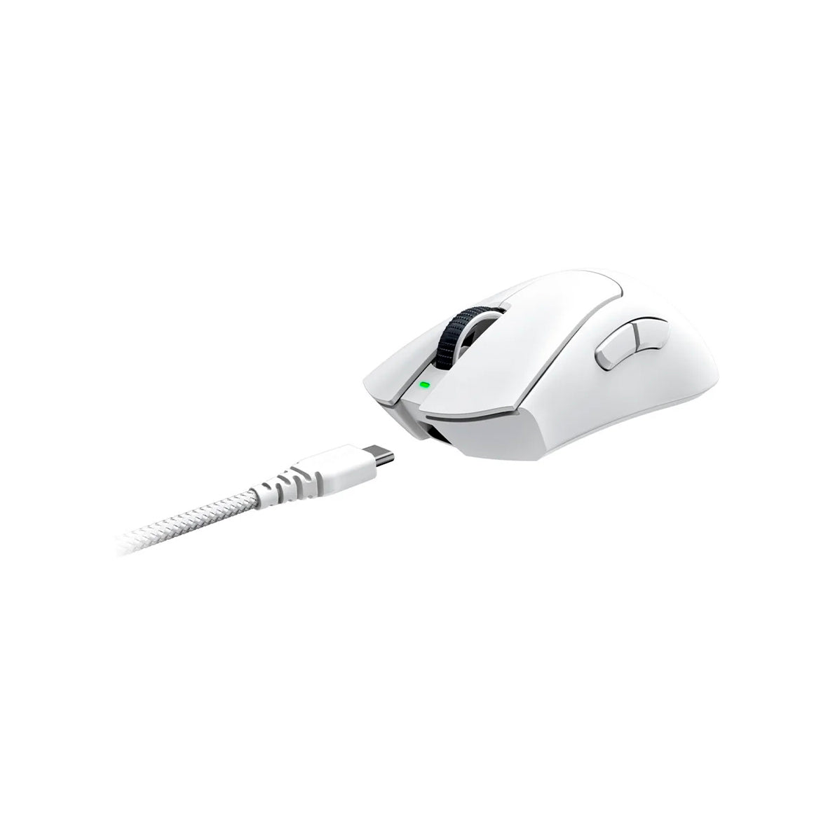 Razer - DeathAdder V3 Pro Wireless Optical Gaming Mouse - White