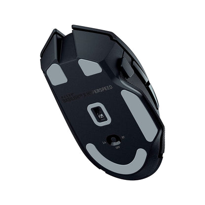 Razer - Basilisk V3 X HyperSpeed Ergonomic Wireless Gaming Mouse - Black