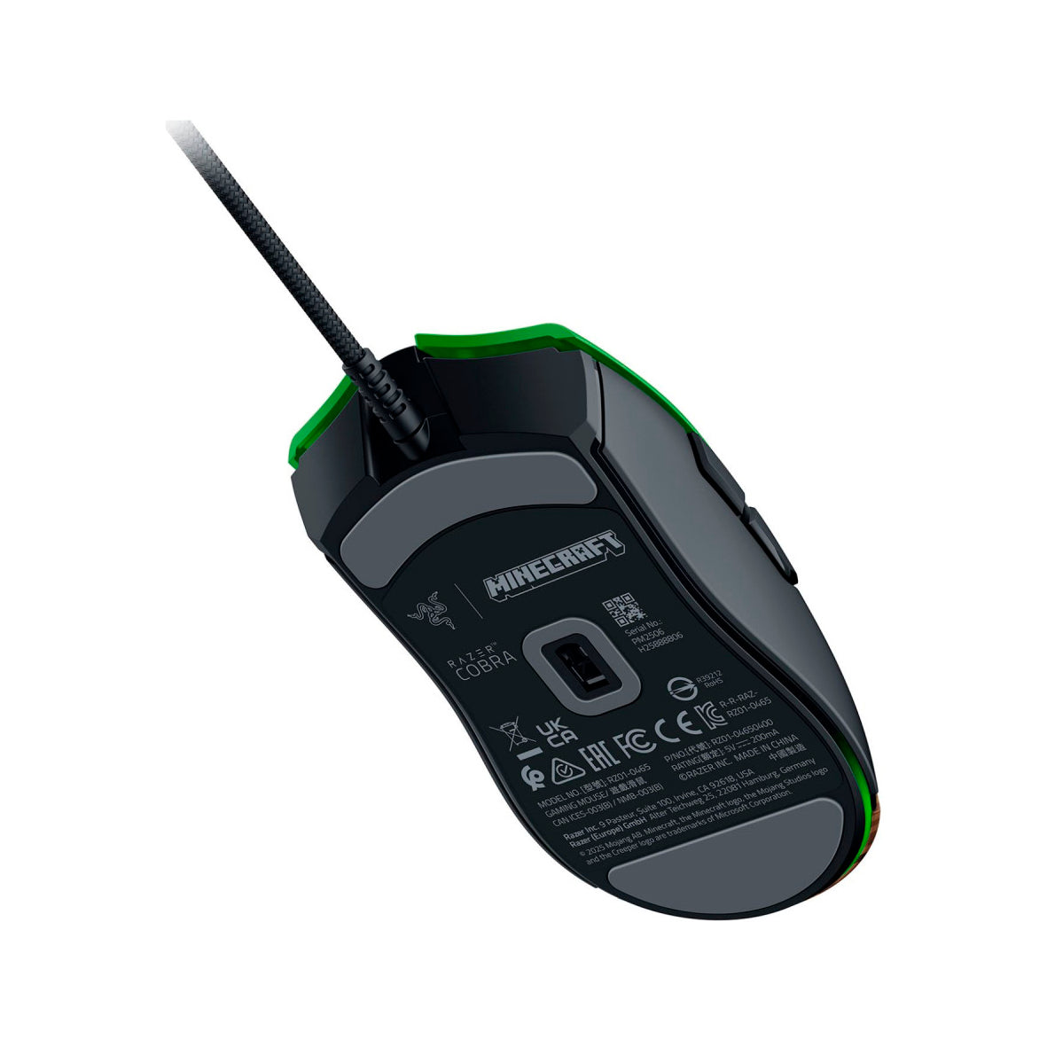 Razer - Cobra Minecraft Edition Gaming Mouse - Green
