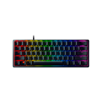 Razer - Huntsman Mini RGB Optical Red Gaming Keyboard - Black