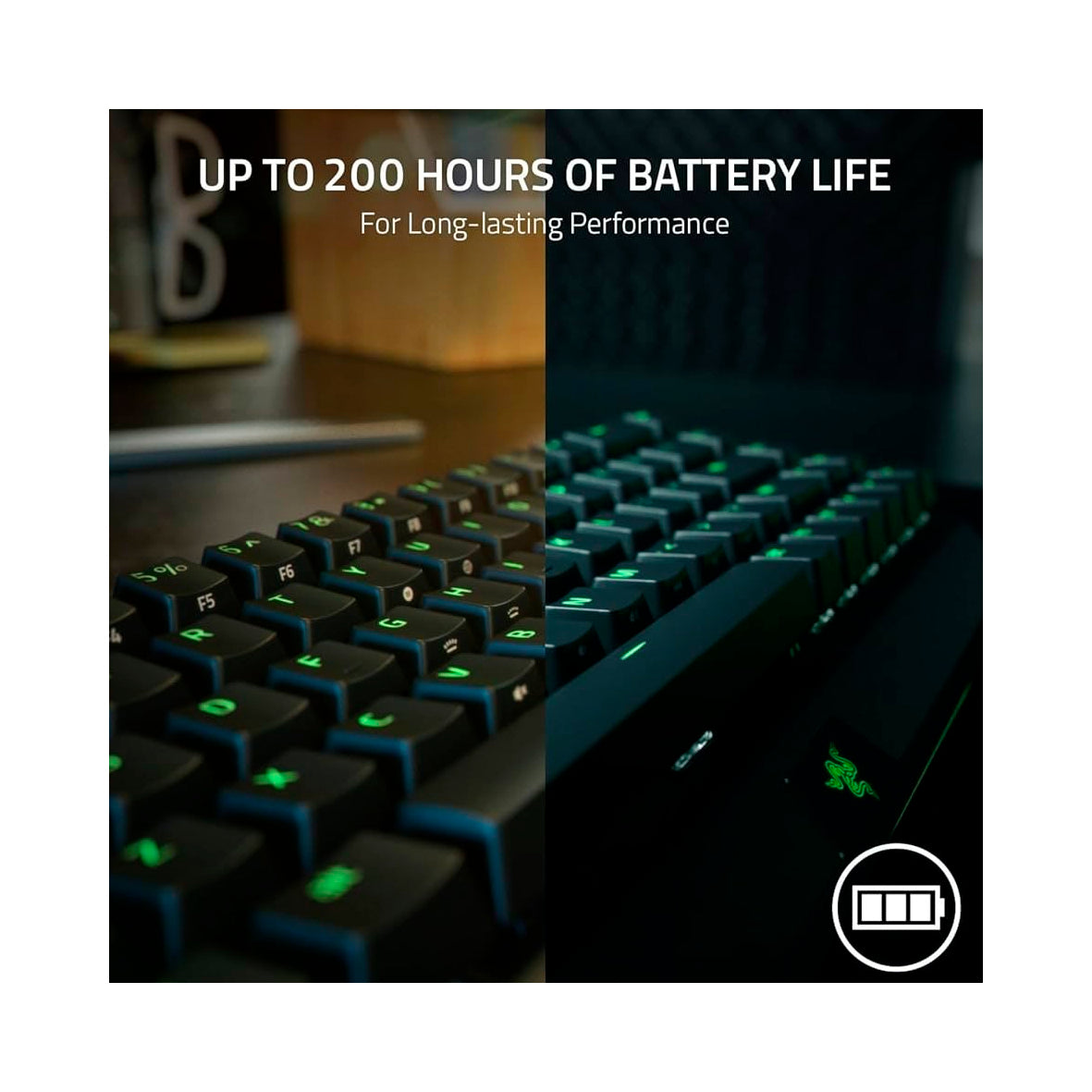 Razer - BlackWidow V3 Mini Mechanical Gaming Keyboard - Black