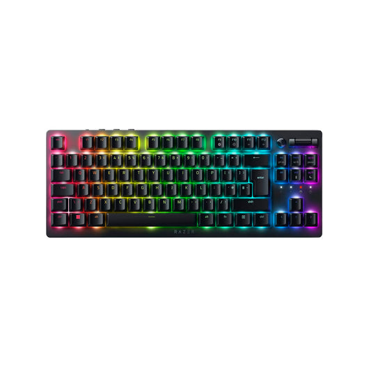 Razer - DeathStalker V2 Gaming Keyboard - Black - Brown Switch