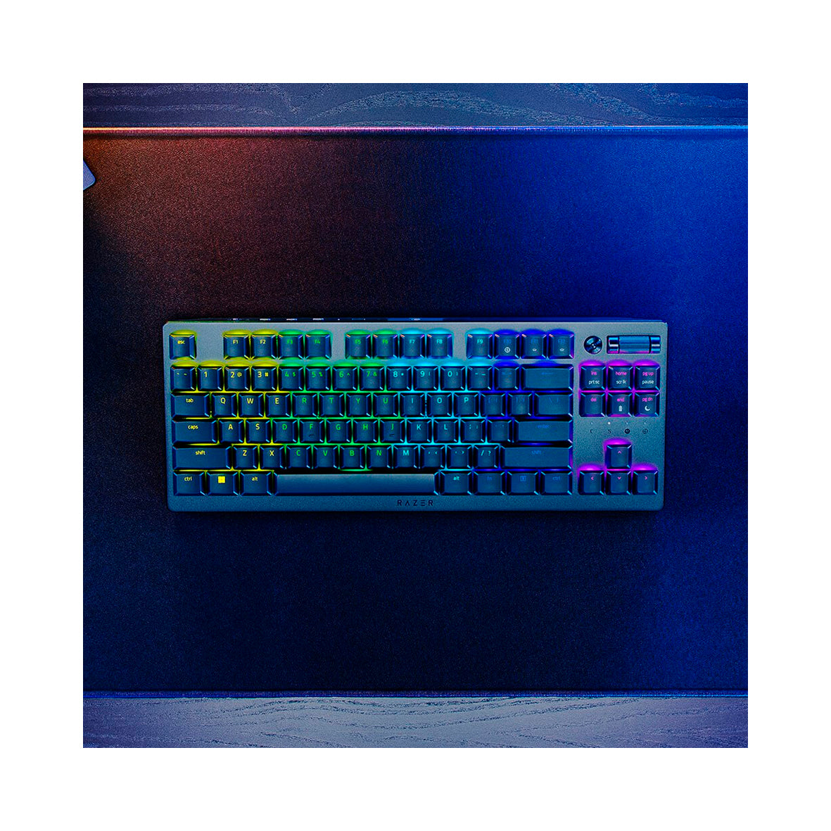 Razer - DeathStalker V2 Gaming Keyboard - Black - Brown Switch