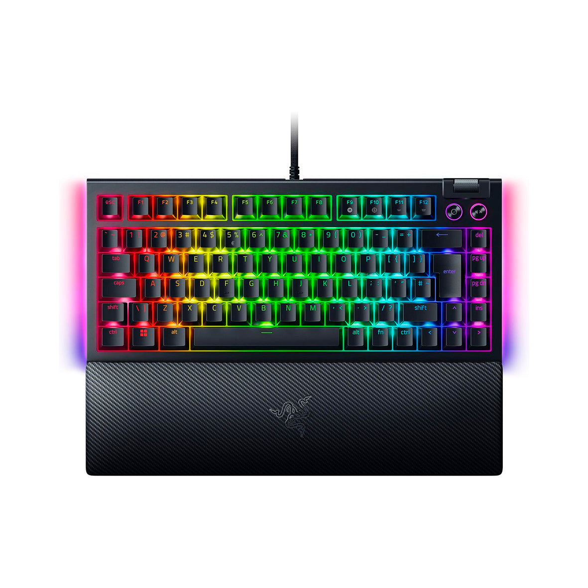 Razer - BlackWidow V4 Tenkeyless HyperSpeed - Orange Switch