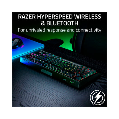 Razer - BlackWidow V4 Tenkeyless HyperSpeed - Black