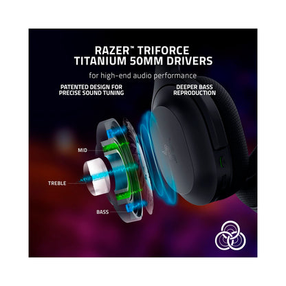 Razer - Barracuda Wireless Gaming Headset - Black