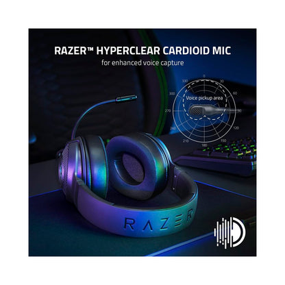 Razer - Kraken V3 X Wired Gaming Headset - Black