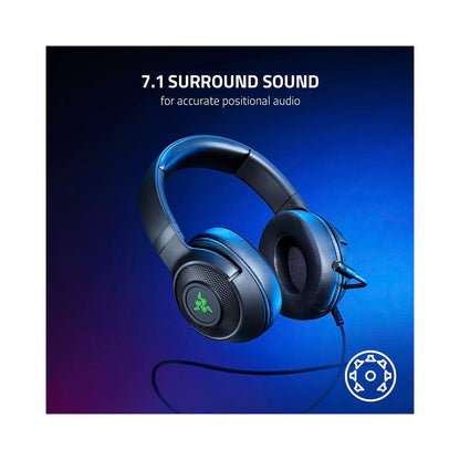 Razer - Kraken V3 X Wired Gaming Headset - Black