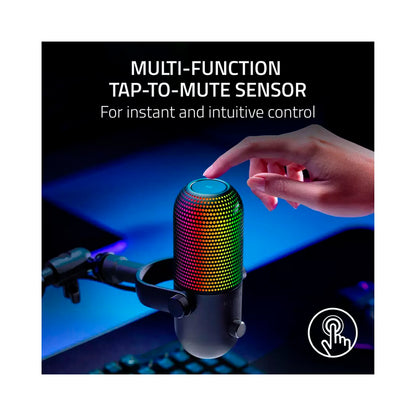 Razer - Seiren V3 Chroma Microphone - Black