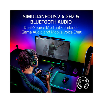 Razer - Kraken V4 Pro Wireless Gaming Headset - Black
