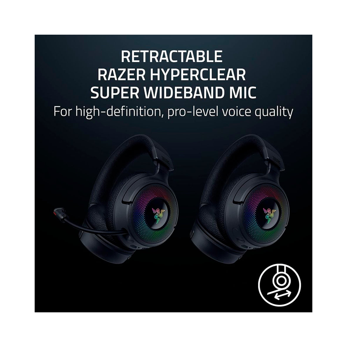Razer - Kraken V4 Wireless Gaming Headset - Black