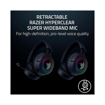 Razer - Kraken V4 Wireless Gaming Headset - Black