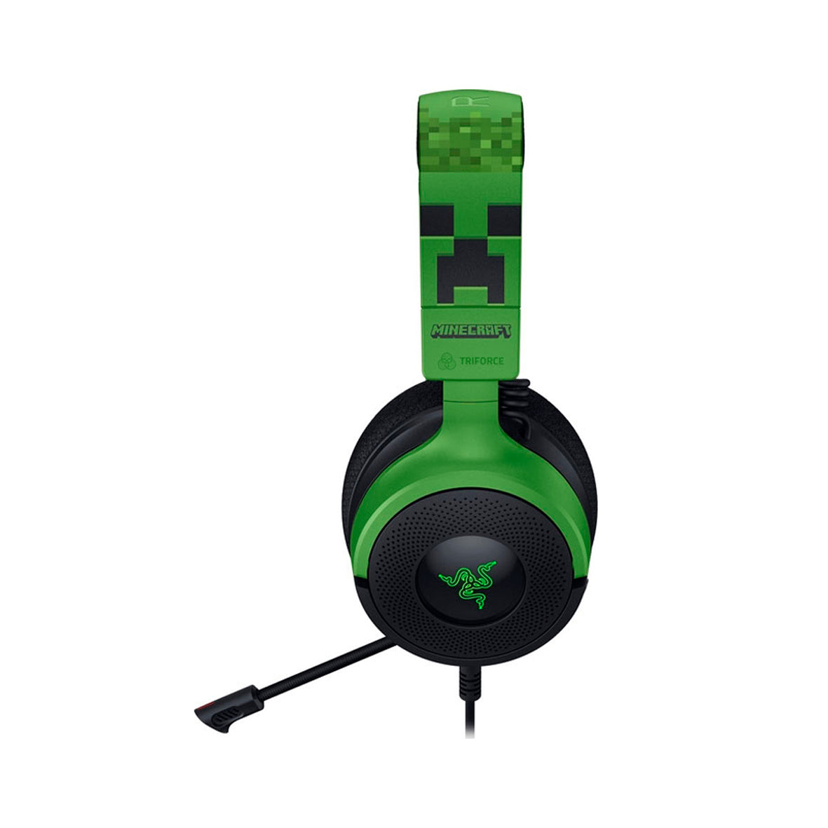 Razer - Kraken V4 X Minecraft Ed. Gaming Headset - Green