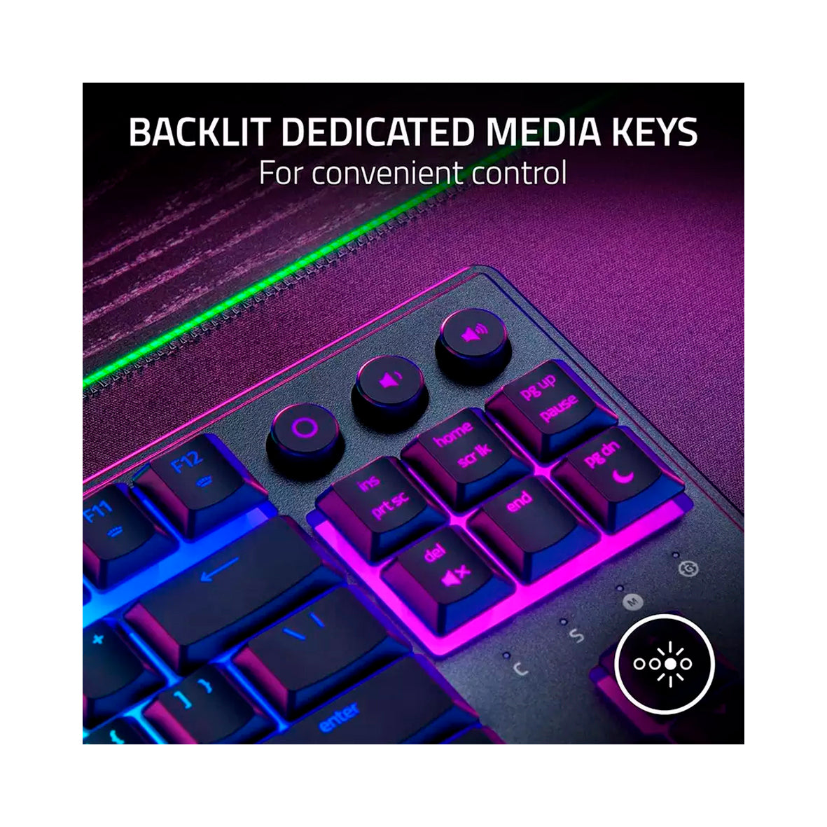 Razer - Ornata V3 TKL Gaming Keyboard - Black
