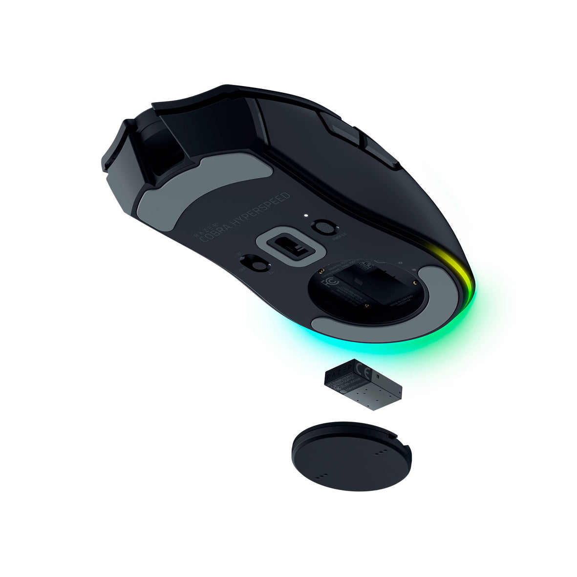 Razer - Cobra Hyperspeed Optical Wireless Gaming Mouse - Black