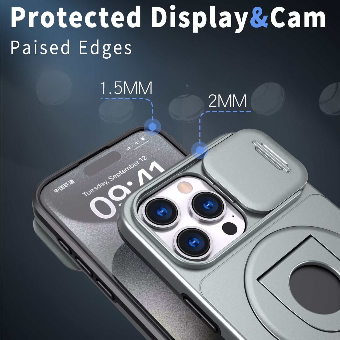 Xquisite - iPhone 15 Pro Max ProMag Case - Titanium