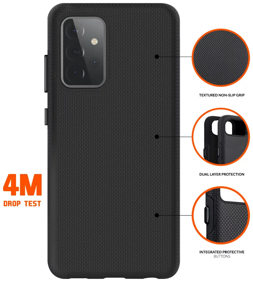 Eiger  - Samsung Galaxy A72 North Case - Black