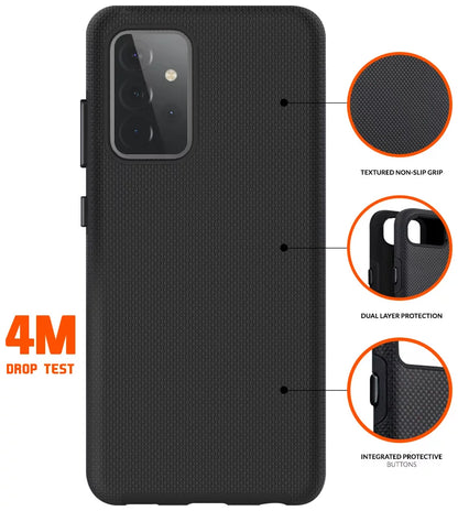 Eiger  - Samsung Galaxy A72 North Case - Black