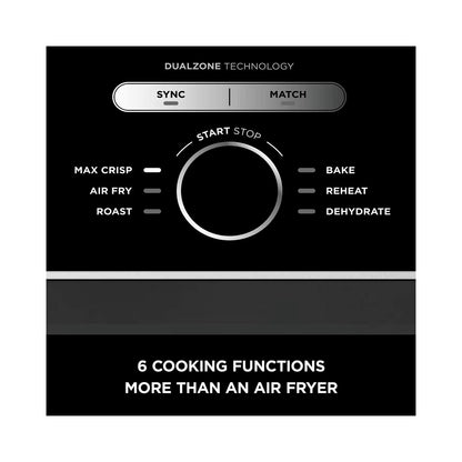 Ninja - Foodi Max Dual Zone Air Fryer 9.5 L. (AF400EU)
