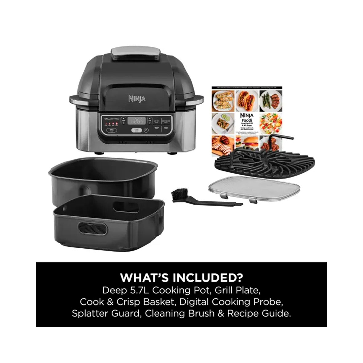 Ninja - Foodi Health Grill & Fryer 5.7 L. (AG301EU)