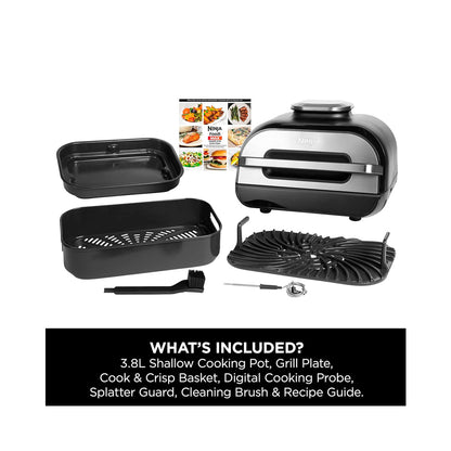 Ninja - Foodi Max Health Grill & Air Fryer 3.8L. (AG551EU)