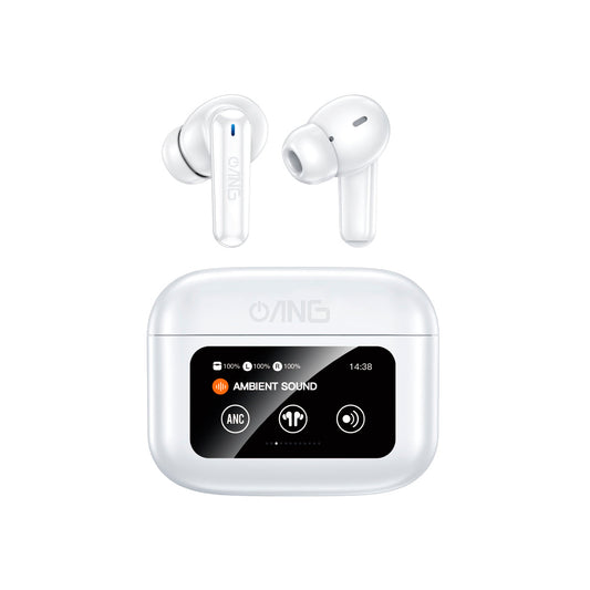ANG - T56 ANC + ENC Earbuds With LED Touch Screen