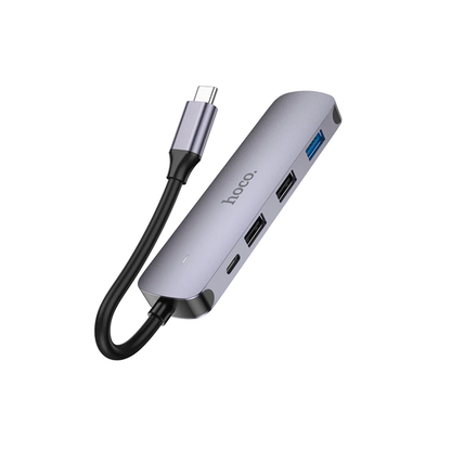 Hoco - HB27 5 in 1 USB Multifunction Adapter
