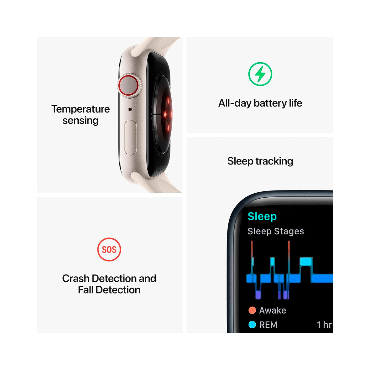 Apple Watch - Series 8 - Cellular