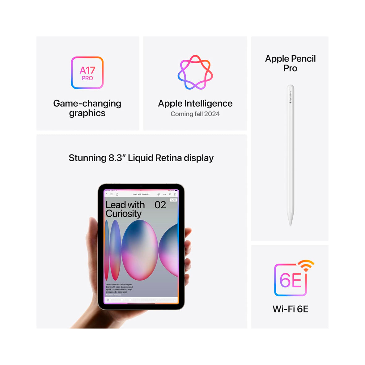 Apple iPad Mini 7- A17 Pro - (2024)