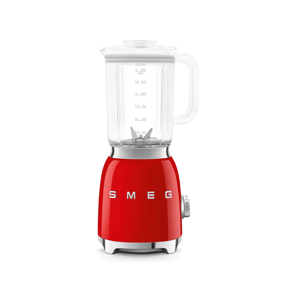 Smeg - Table Blender Red (BLF03RDEU)