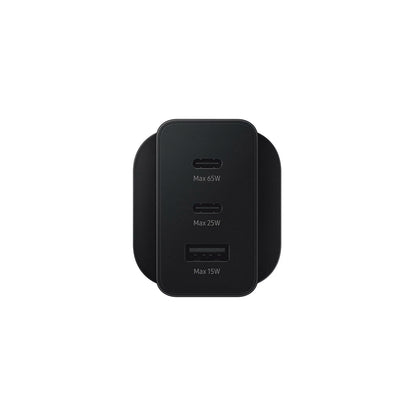 Samsung - 65W Power Adapter Trio- 2x USBC 1x USBA - UK