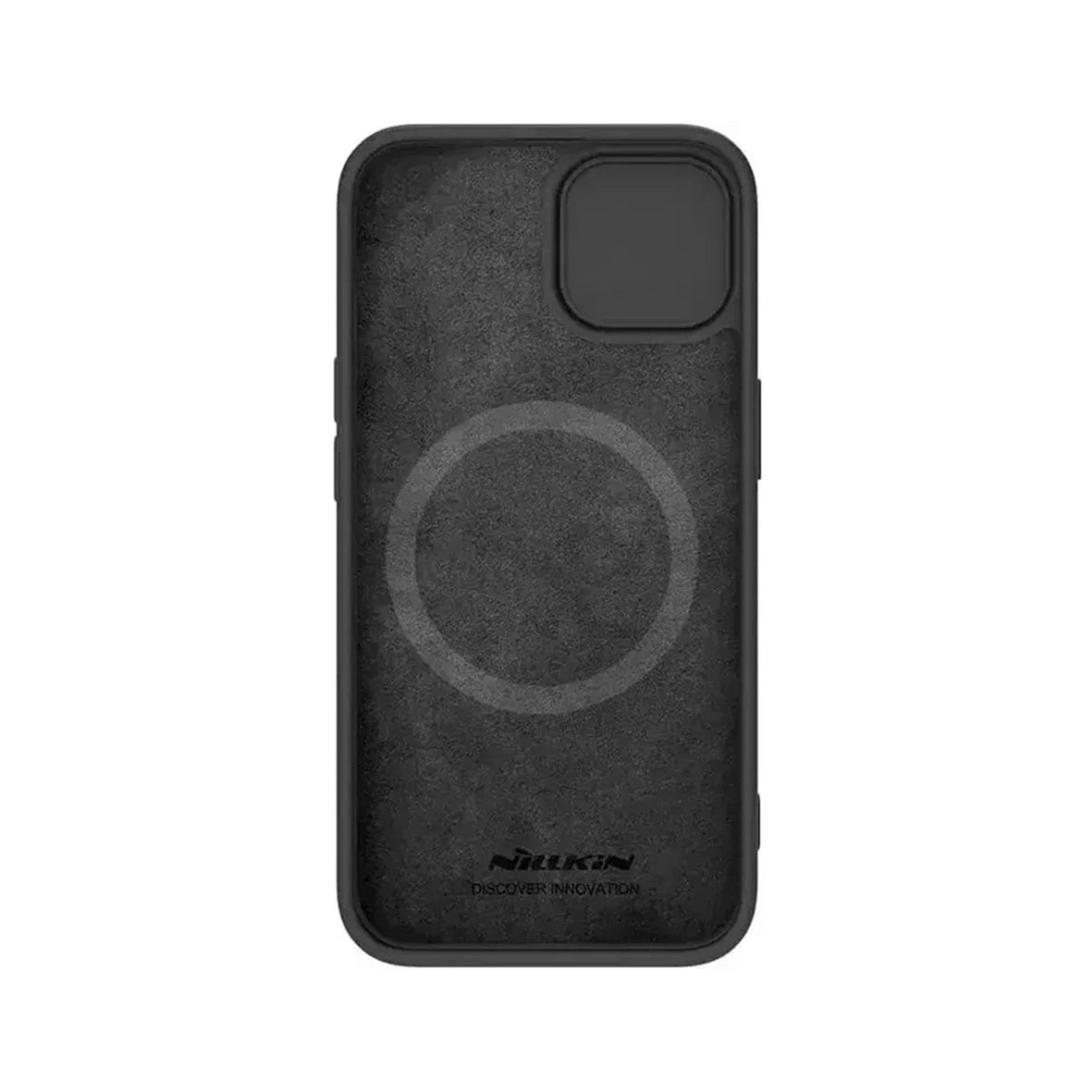 Nillkin - iPhone 15 Plus Camshield Silky Soft Liquid Sillicon - Black