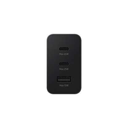 Samsung - 65W Power Adapter Trio- 2x USBC 1x USBA - EU