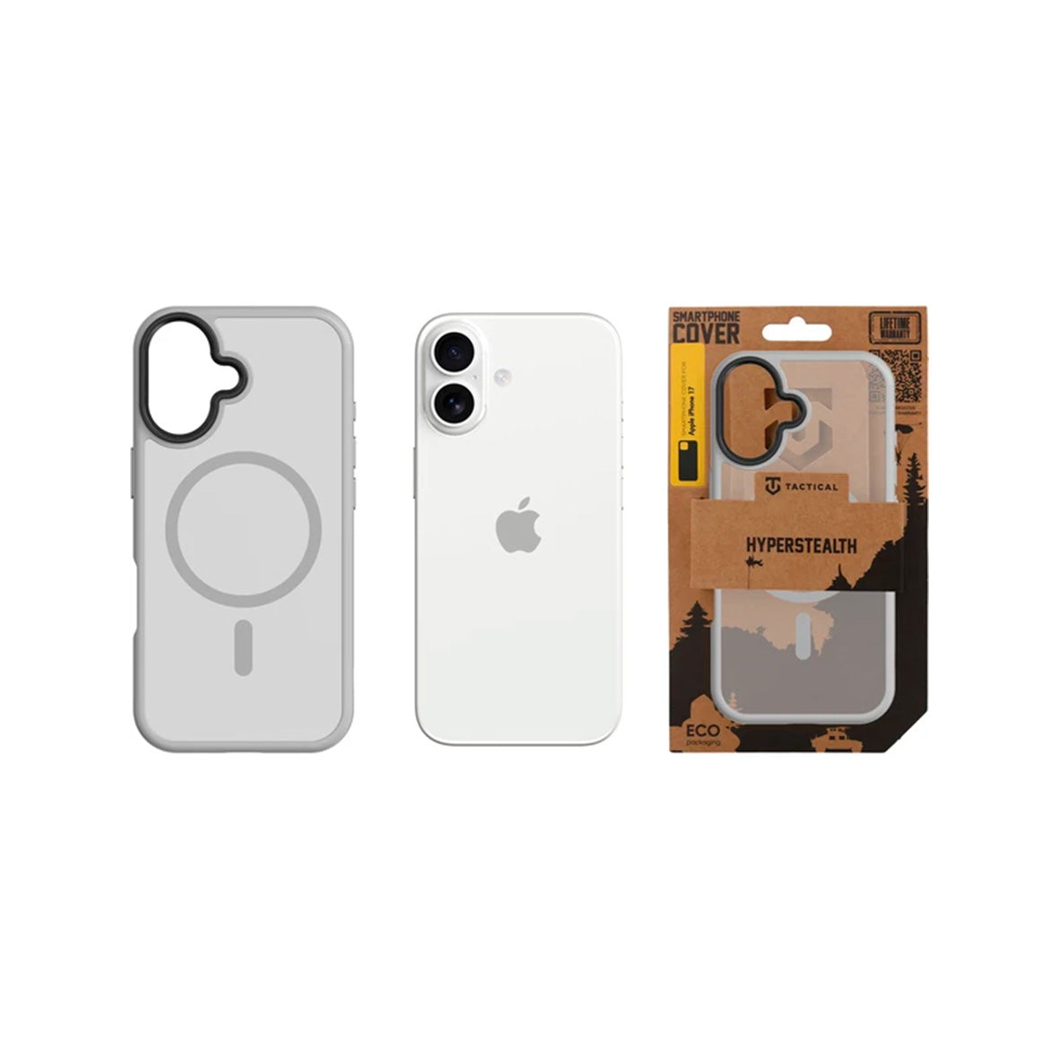 Tactical - iPhone 17 MagForce Hyperstealth Cover - Grey