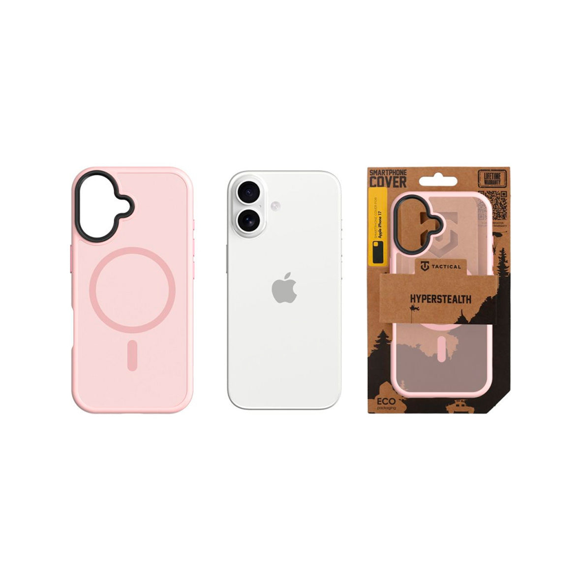 Tactical - iPhone 17 MagForce Hyperstealth Cover - Pink