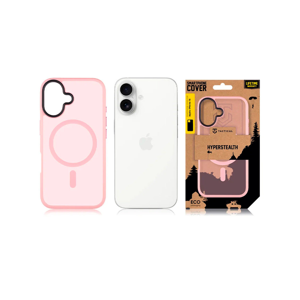 Tactical - iPhone 16 MagForce Hyperstealth - Pink