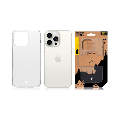 Tactical - iPhone 15 Pro Max TPU Cover - Transparent