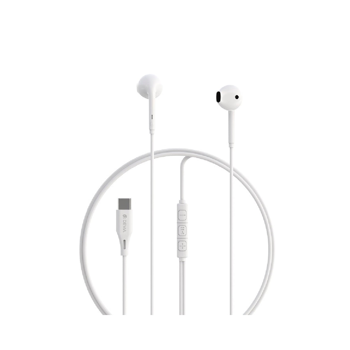 Devia - Wired Earphones Type-C