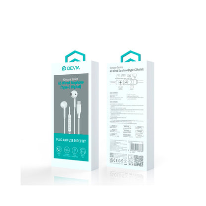 Devia - Wired Earphones Type-C