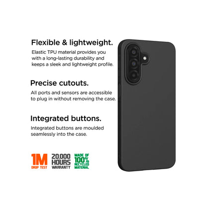 Eiger - Samsung A27 Grip GRS Case - Black