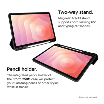 Eiger - Samsung Galaxy Tab S11 Storm Stylus Case - Black